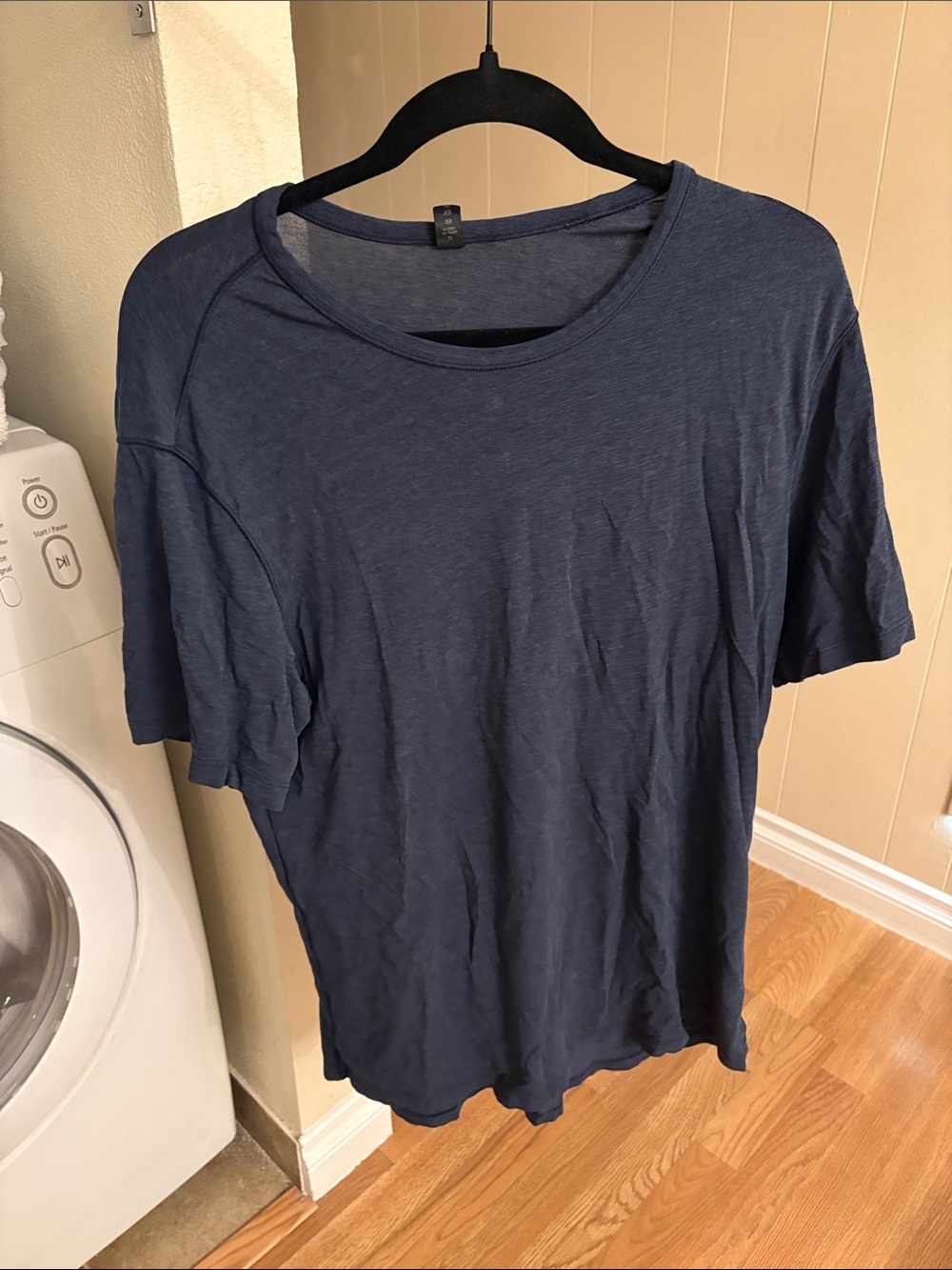 lululemon athletica Navy Short Sleeve Crew Tee